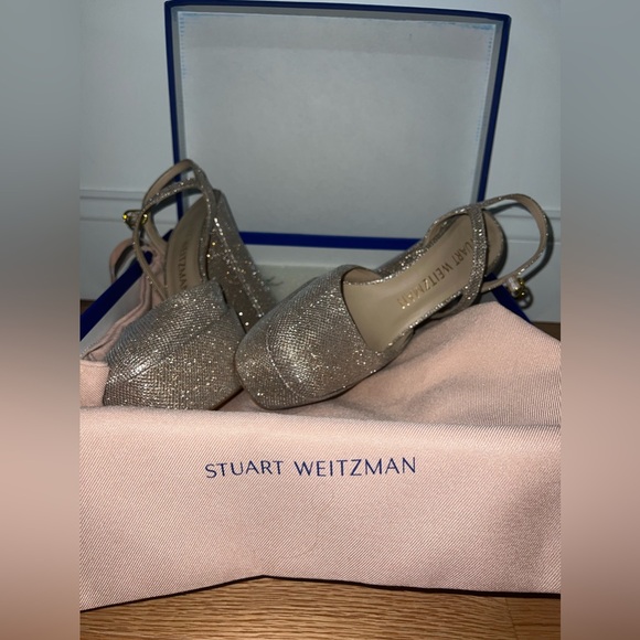 Stuart Weitzman Skyhigh 145 platform pump rose gold - Picture 4 of 15